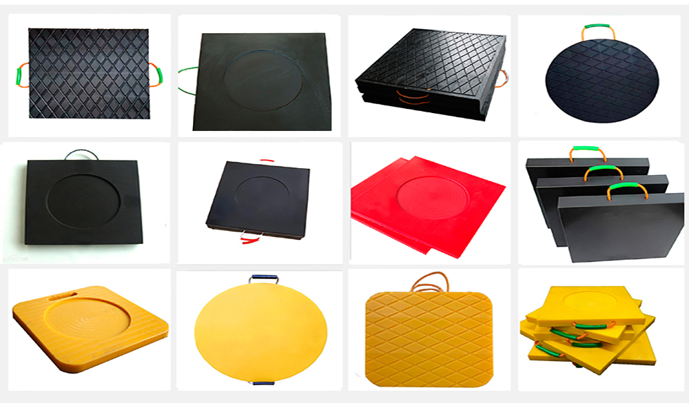 UHMWPE outrigger pads type